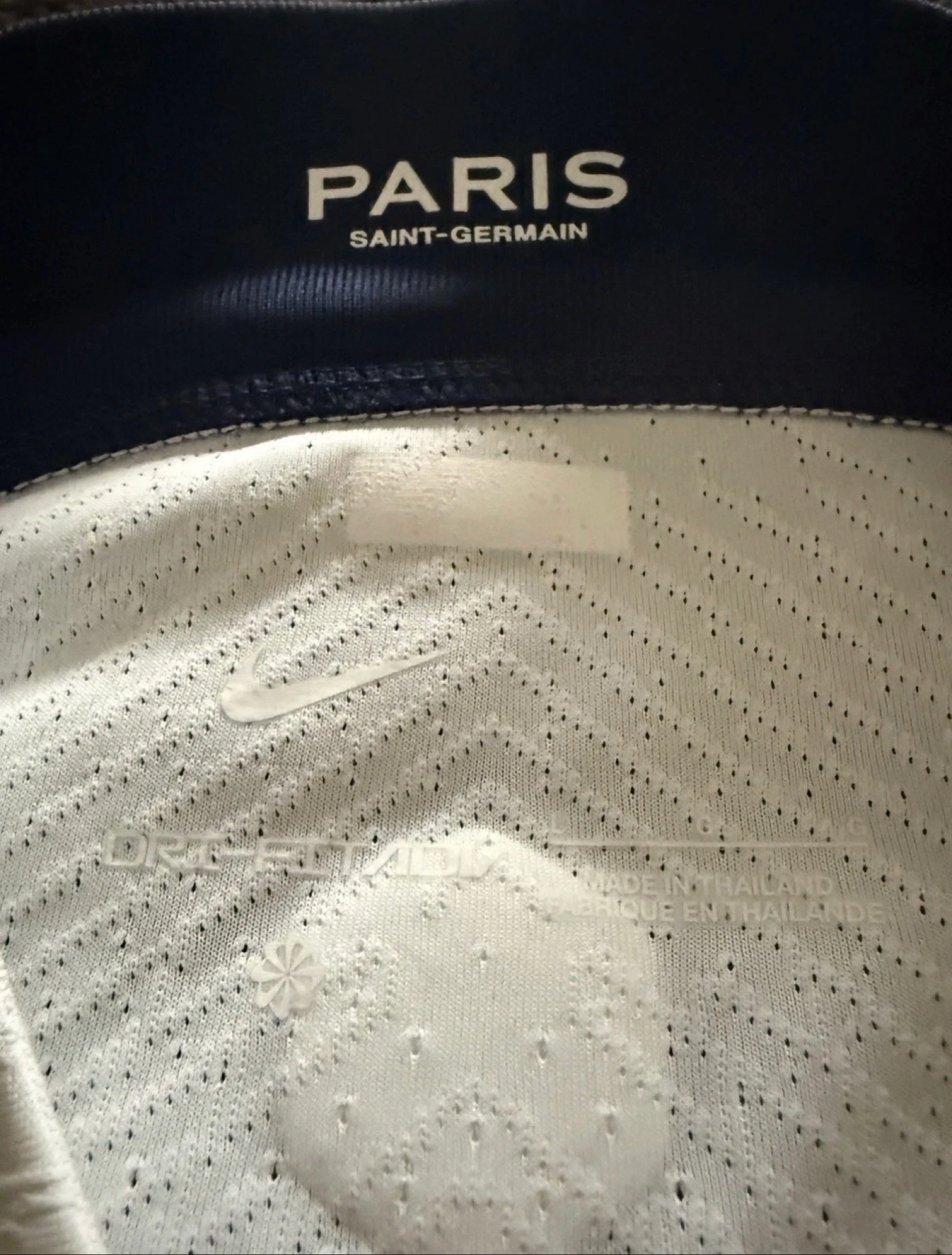Camiseta oficial PSG 2023/2024 Vapor partido Mbappé campeón Ligue 1 talla L nueva – photo 9